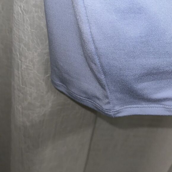 Hollister XL Long Light Blue Crewneck Short Sleeve Seamless Fabric Tee - Picture 7 of 10